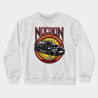 mercedes benz 190e black Crewneck Sweatshirt